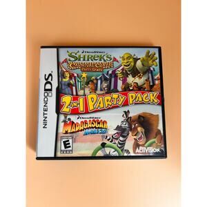 Shrek Carnival Craze Party Games And Madagascar Kartz Nintendo DS Tested